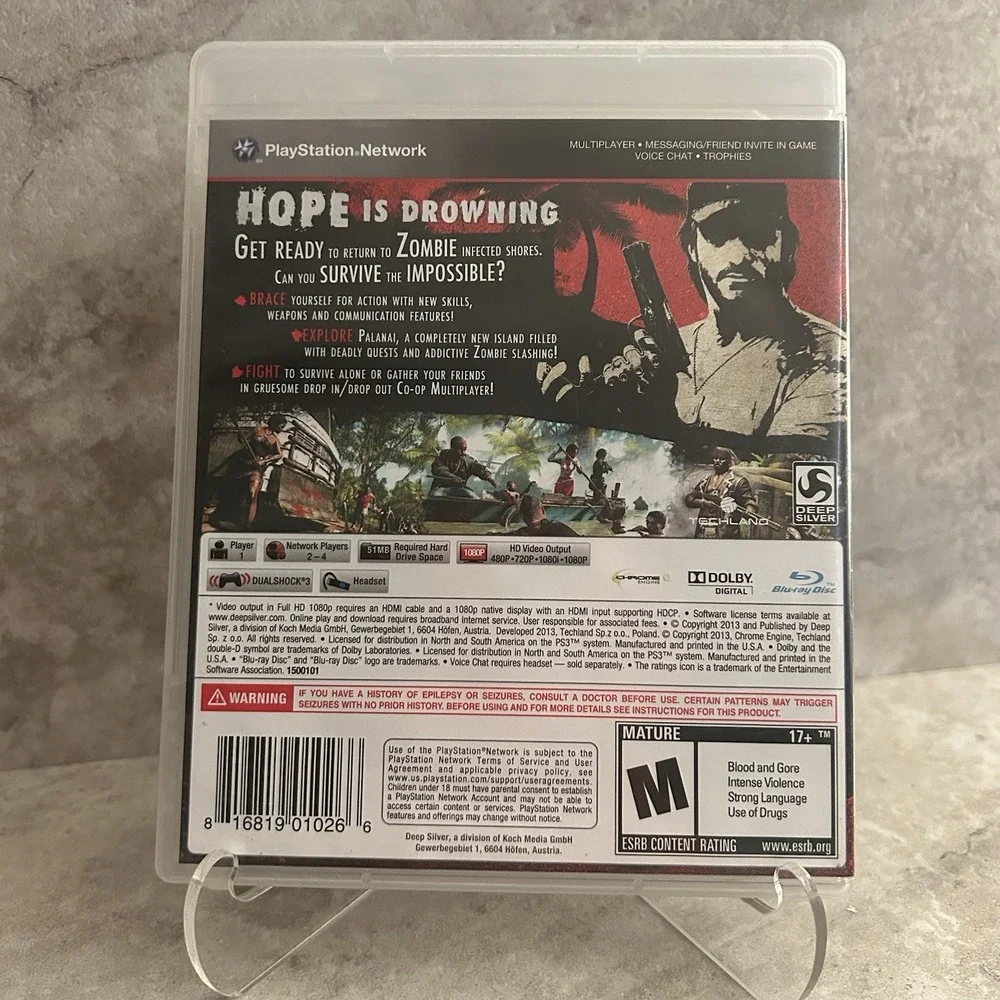 Dead Island Riptide Special Edition (PlayStation3, PS3) – CIB – Tested & Working